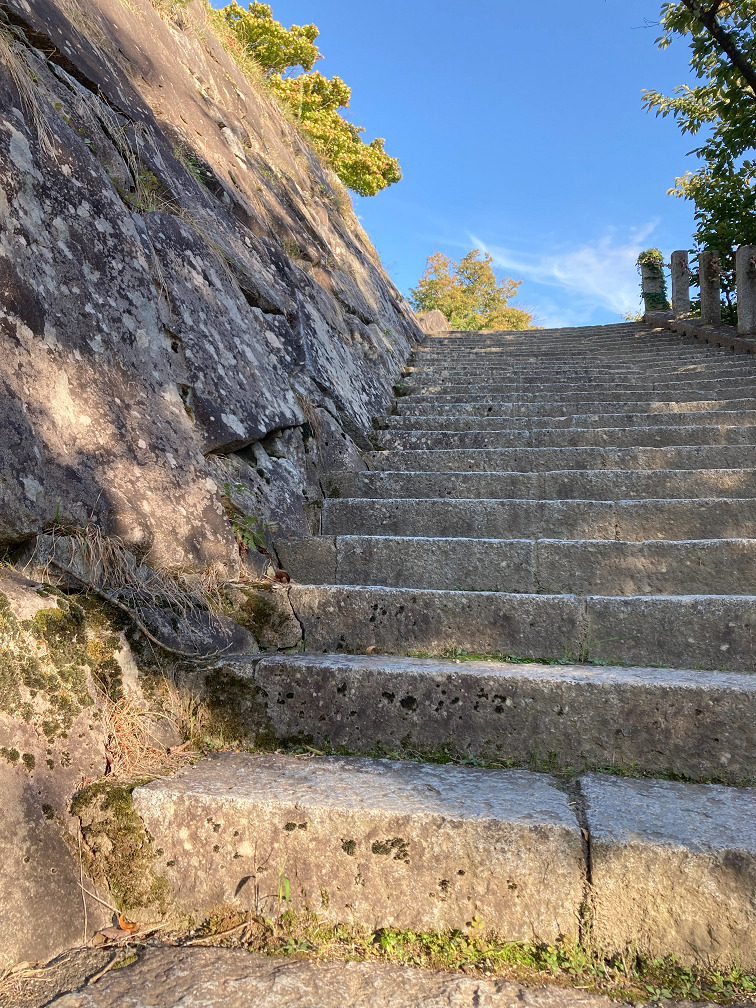 盛岡城跡公園（石段）